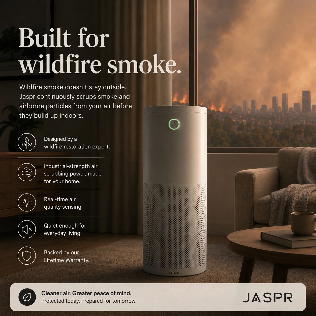 Jaspr specifications and performance data