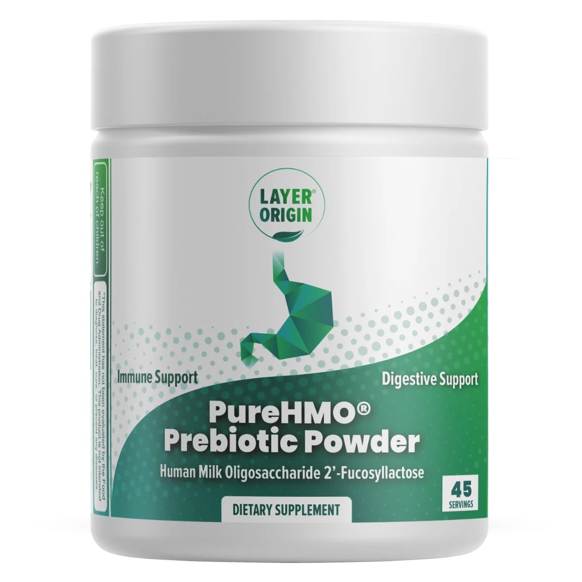 Layer Origin PureHMO Prebiotic Powder