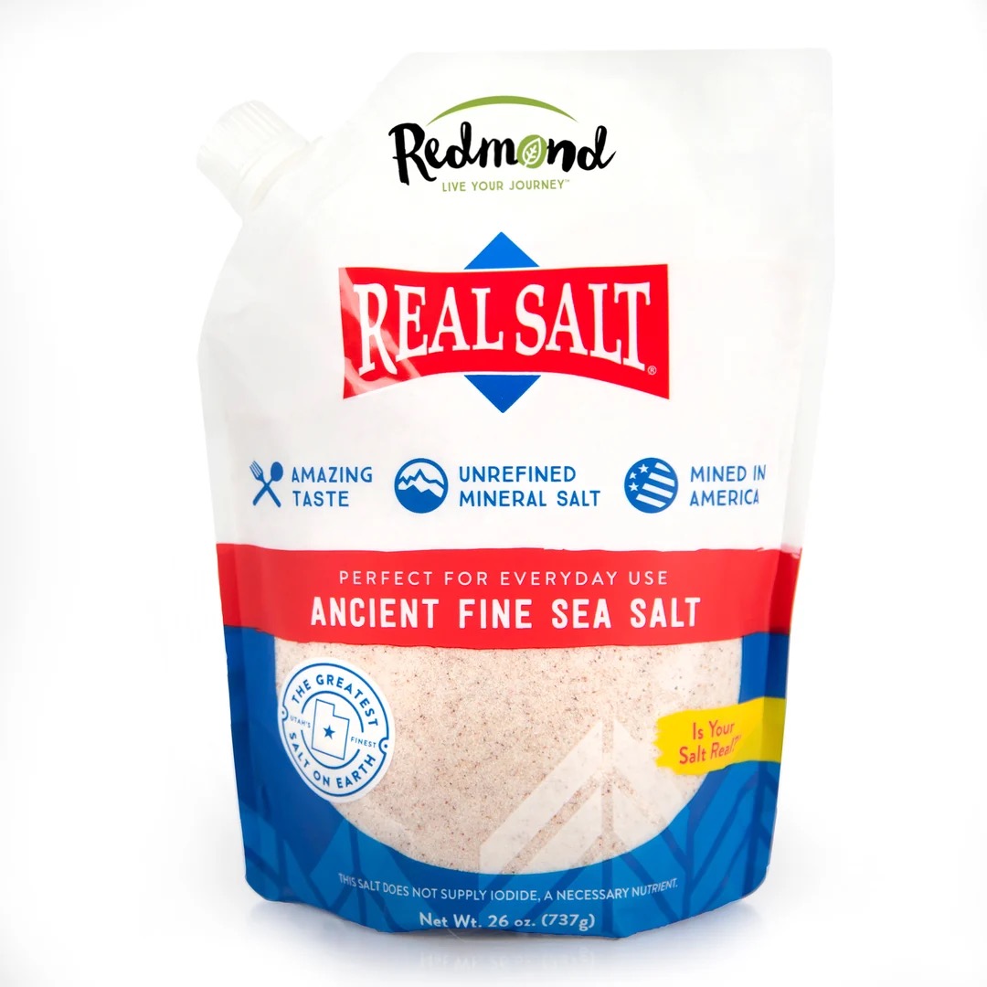 Redmond Real Salt ancient fine sea salt