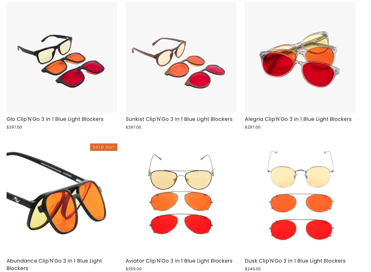 Vivarays Blue-Light Blocking Glasses